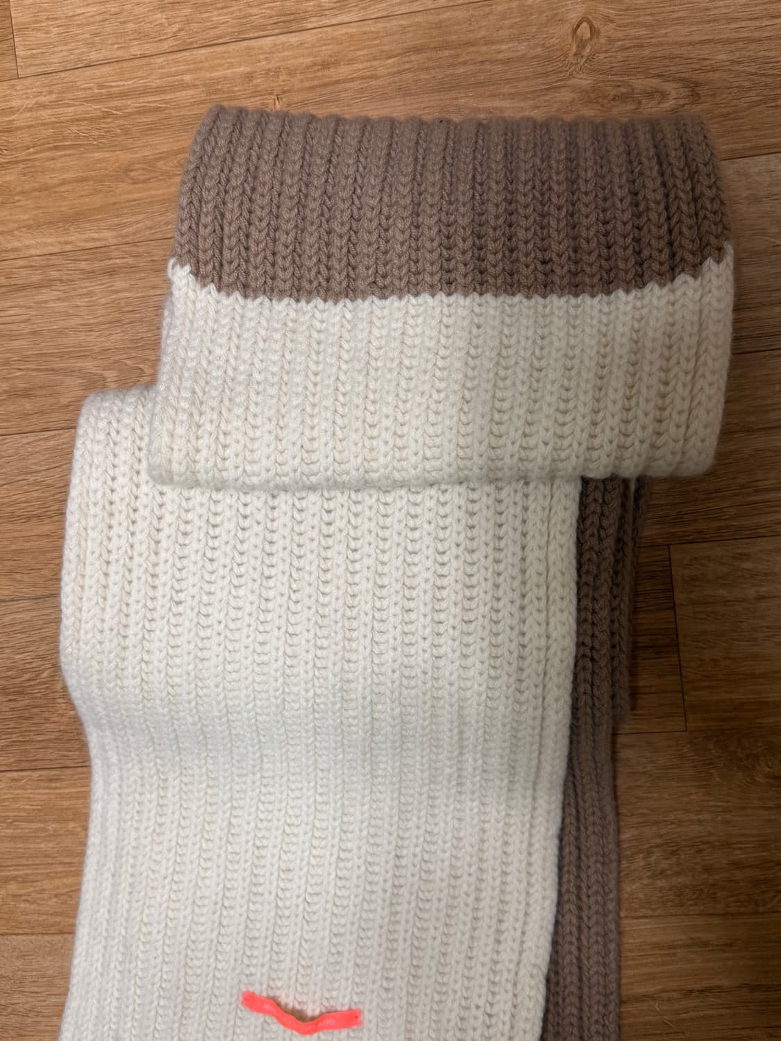 스코틀랜드 메이드 투톤 머플러 상품이미지2