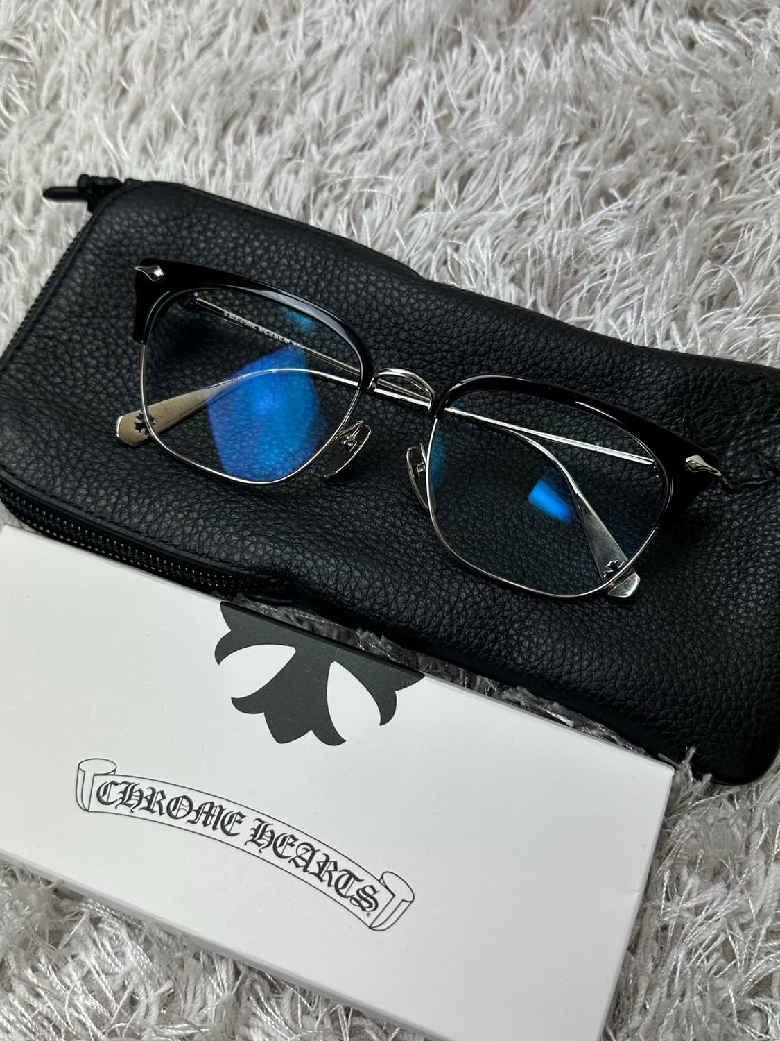 [54mm] 정품 크롬하츠 슬런트레딕션 블랙/샤이니 실버 상품이미지1