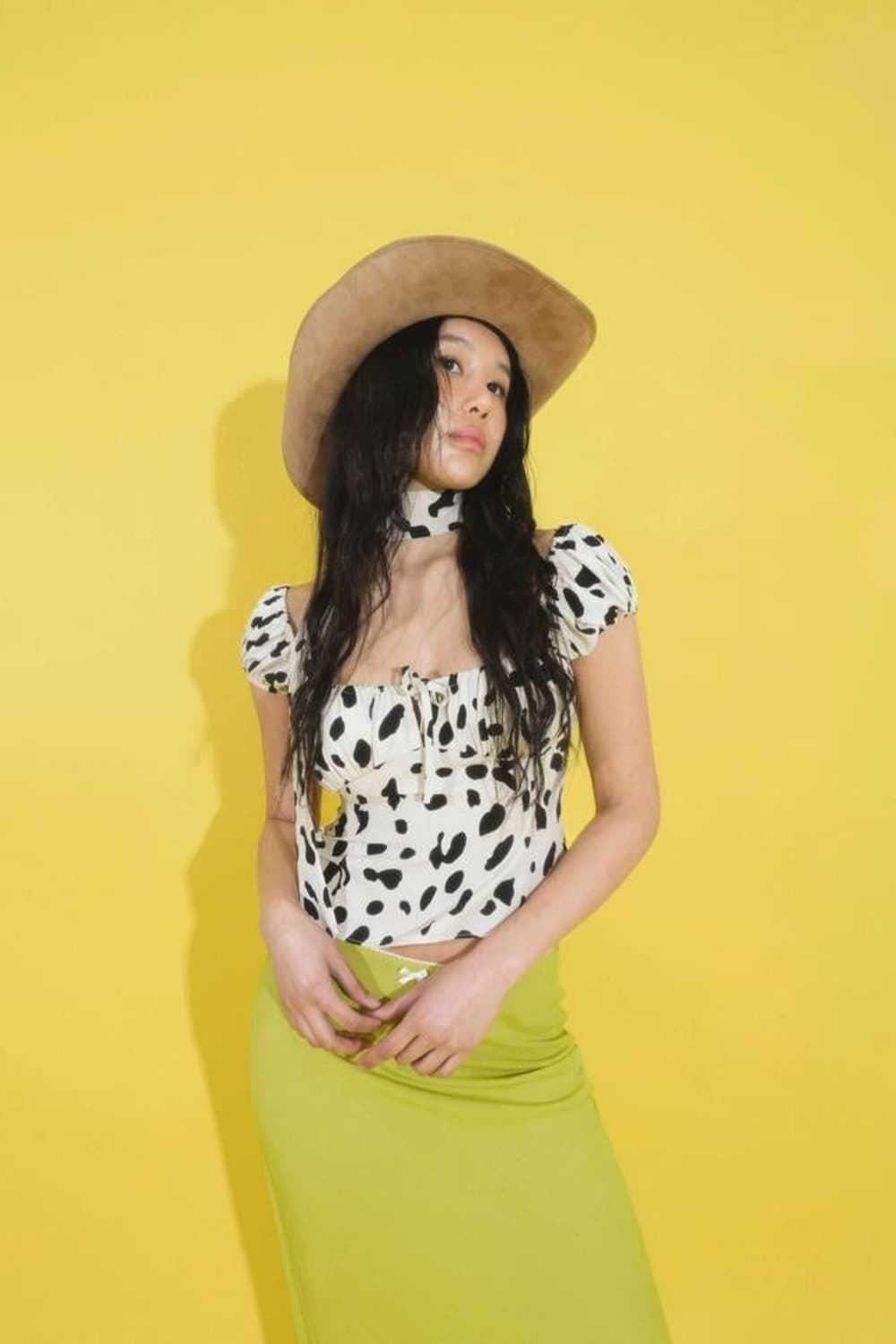 루루서울 Dalmatian Scarf Top(ivory) m사이즈 상품이미지3