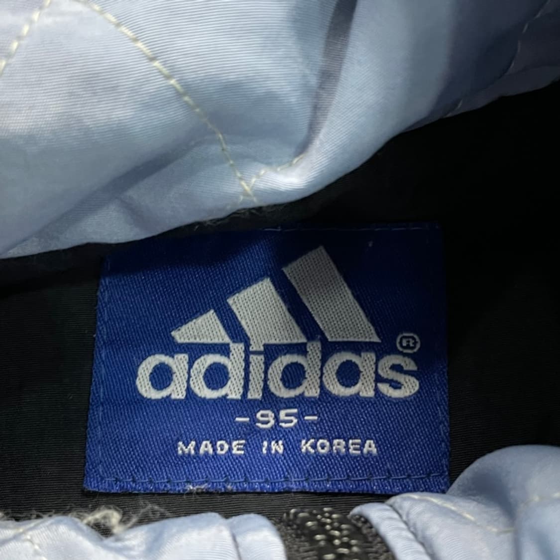 100 아디다스 올드스쿨 누빔 후드점퍼 상품이미지3