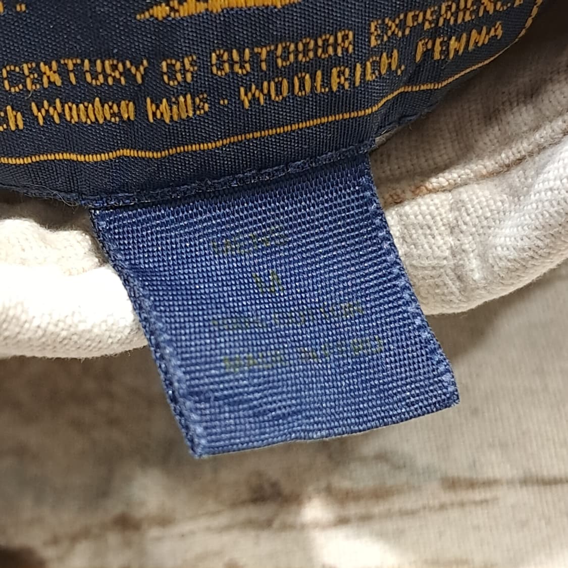 CL341 M 울리치 90s 코튼 버팔로시닉프린트 베이지 셔츠 남방 상품이미지4