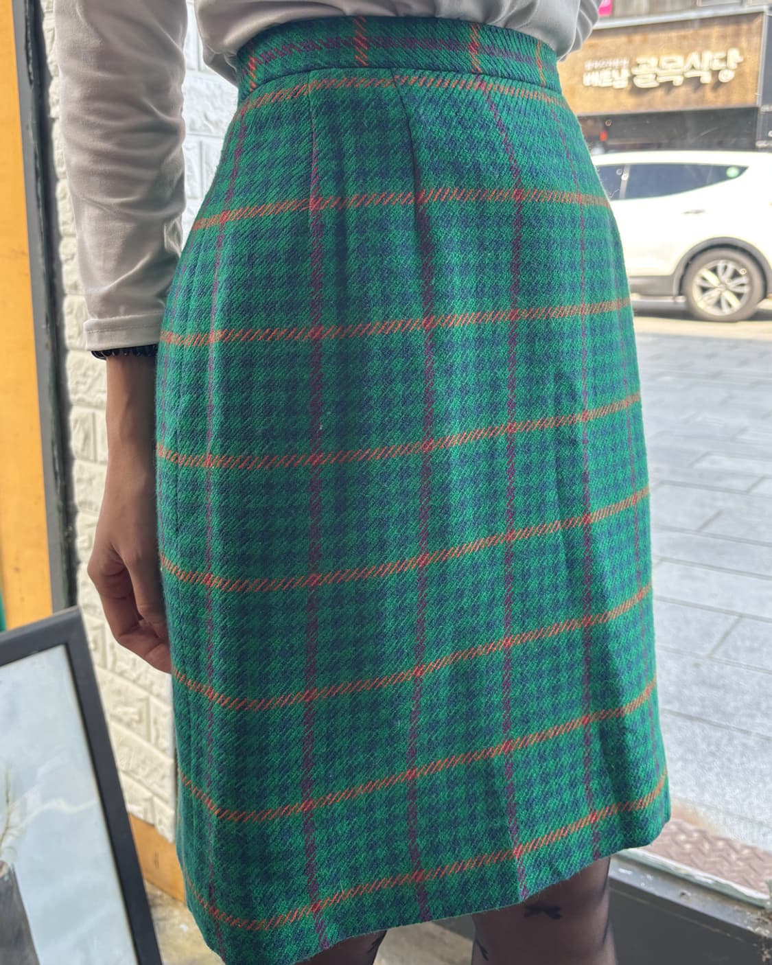 일본빈티지 DEBORAH9 미디 스커트 상품이미지1