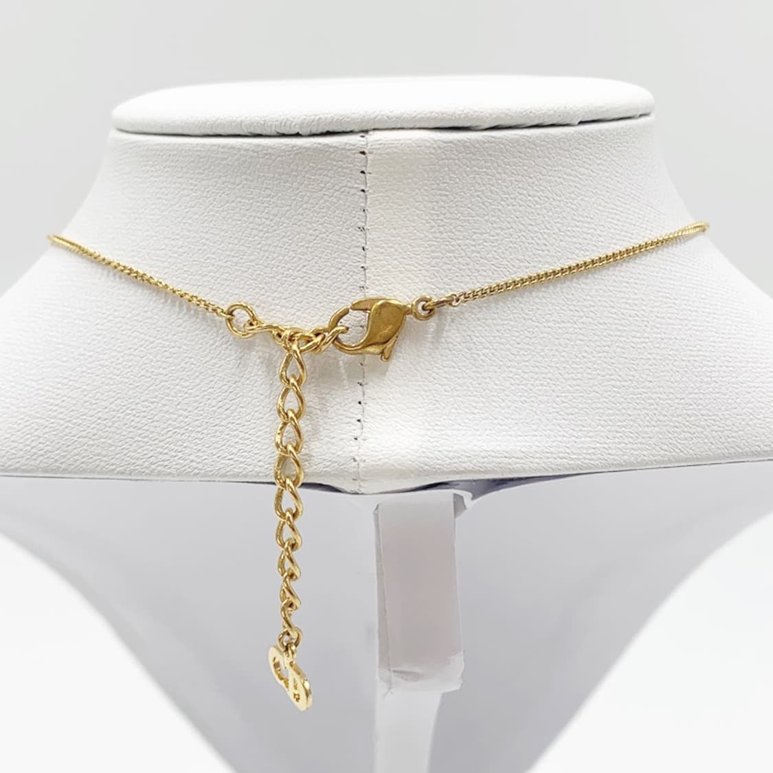 크리스찬 디올 DIOR 로고 코인 원형 골드 목걸이 상품이미지3
