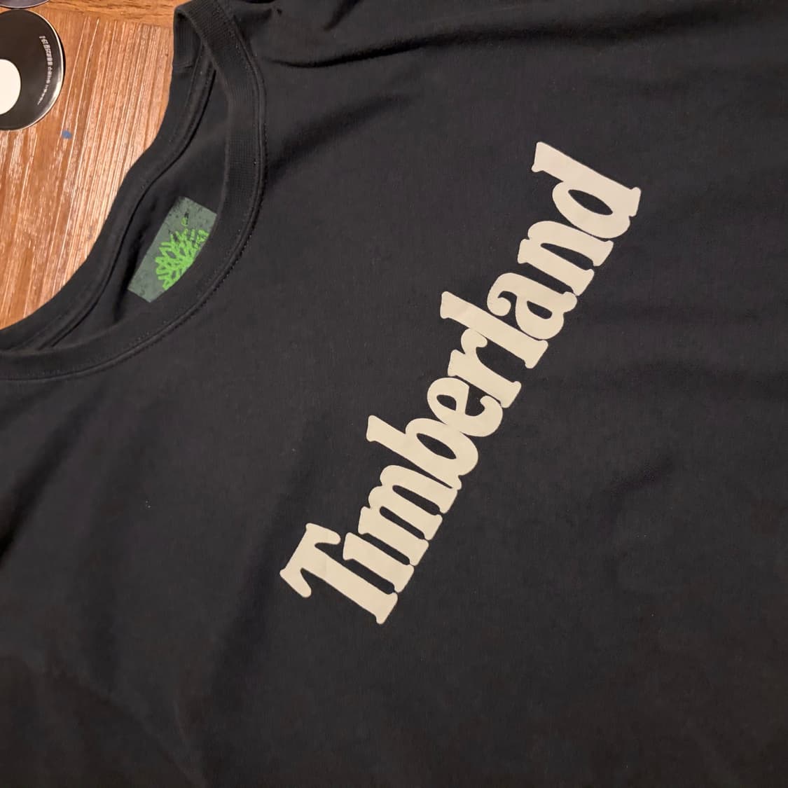 TIMBERLAND 팀버랜드 화이트 스티치 로고 티셔츠 상품이미지2