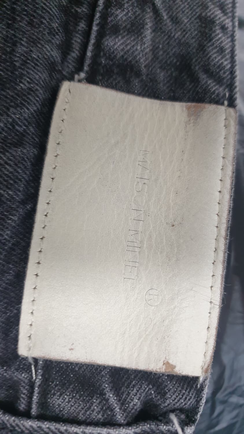 메종미네드 데미지 워싱 와이드 데님 48 상품이미지6