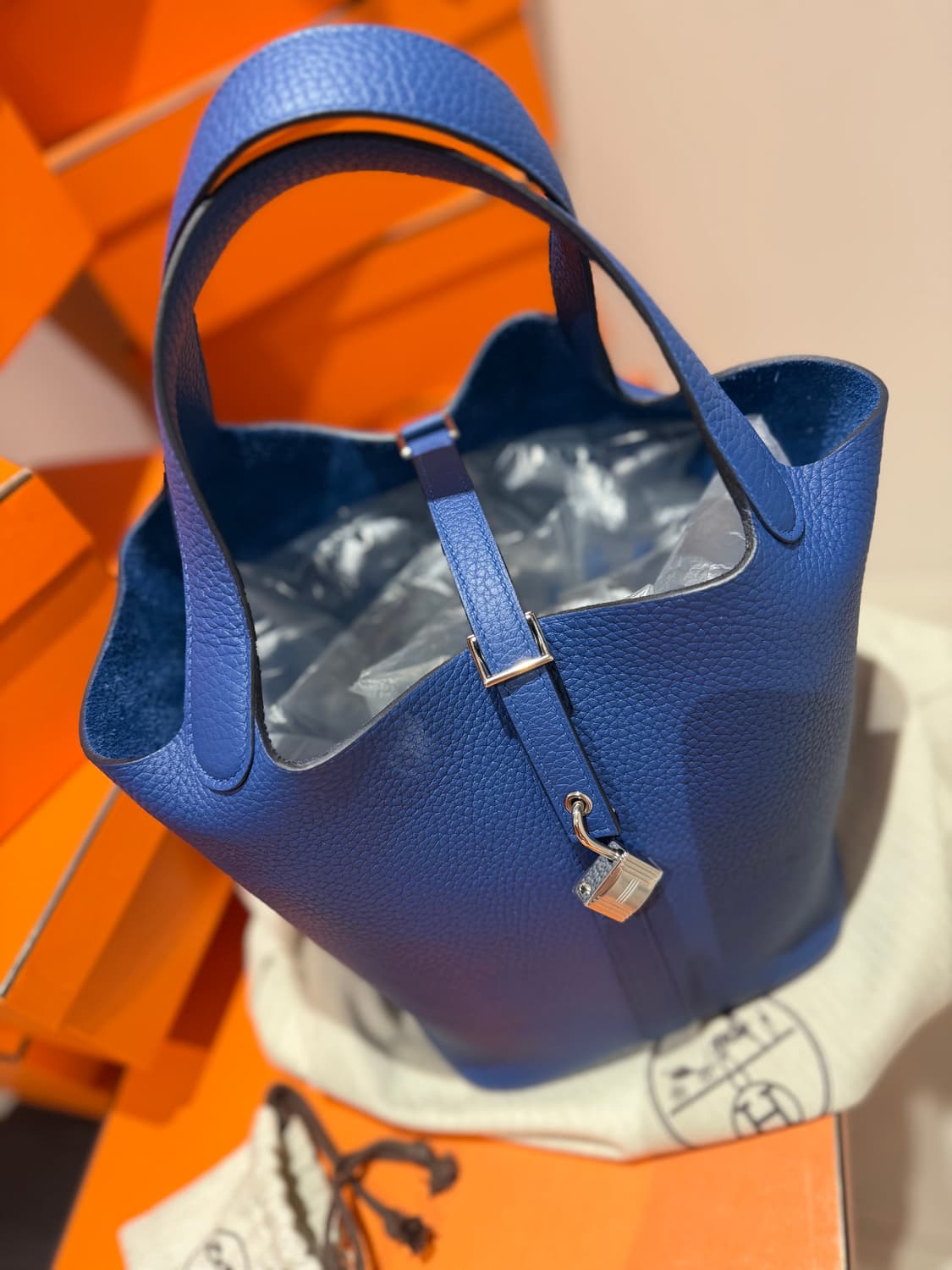 에르메스 피코탄 22 블루타이 상품이미지2