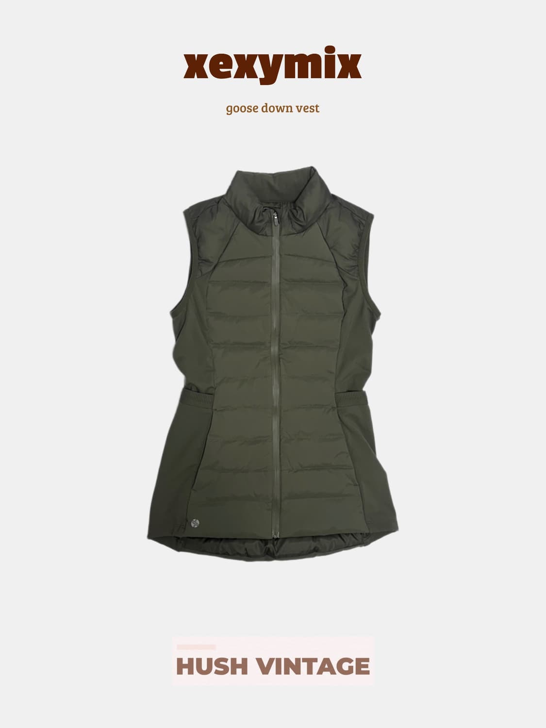 젝시믹스 구스다운 경량패딩 조끼 상품이미지1