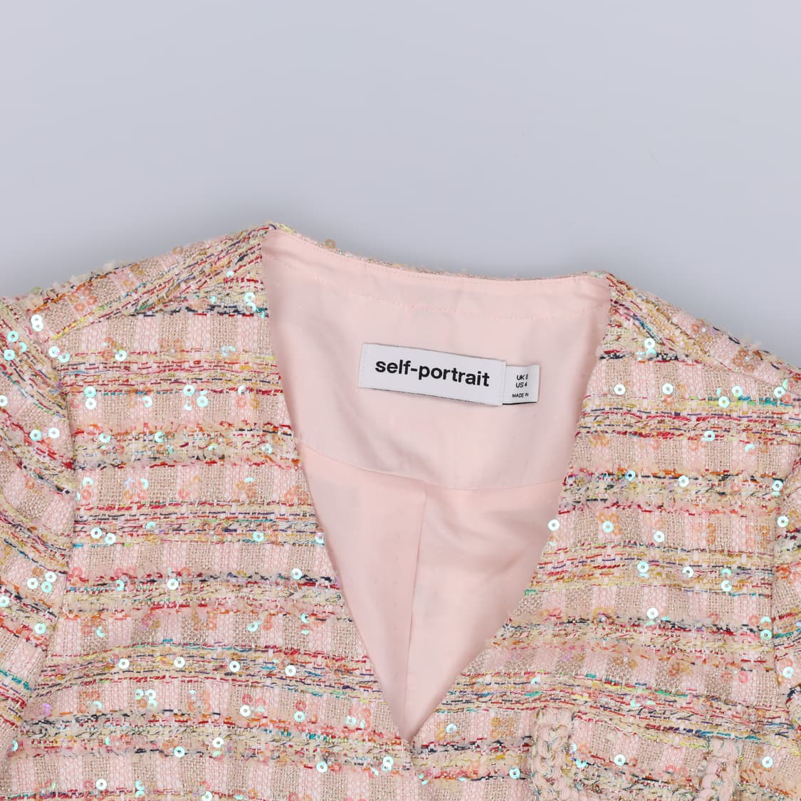 UK8 셀프포트레이트 여성 트위드자켓 0203H1 상품이미지3