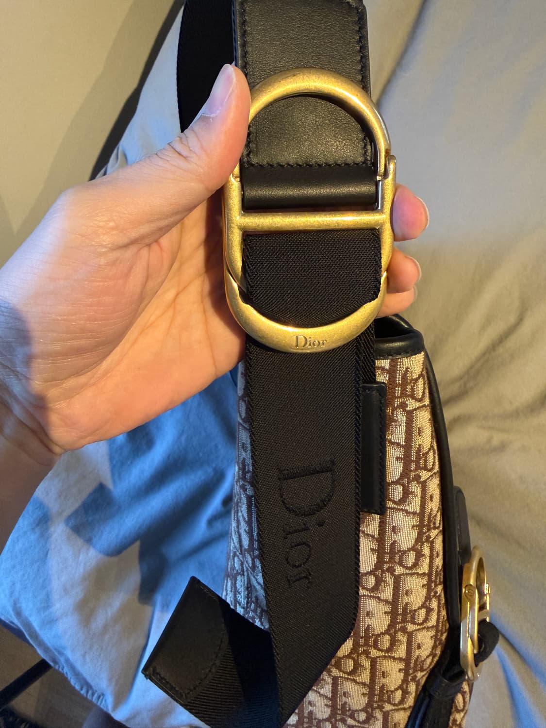 [거의새것]디올 제트 플랩 메신저 백 M 상품이미지6