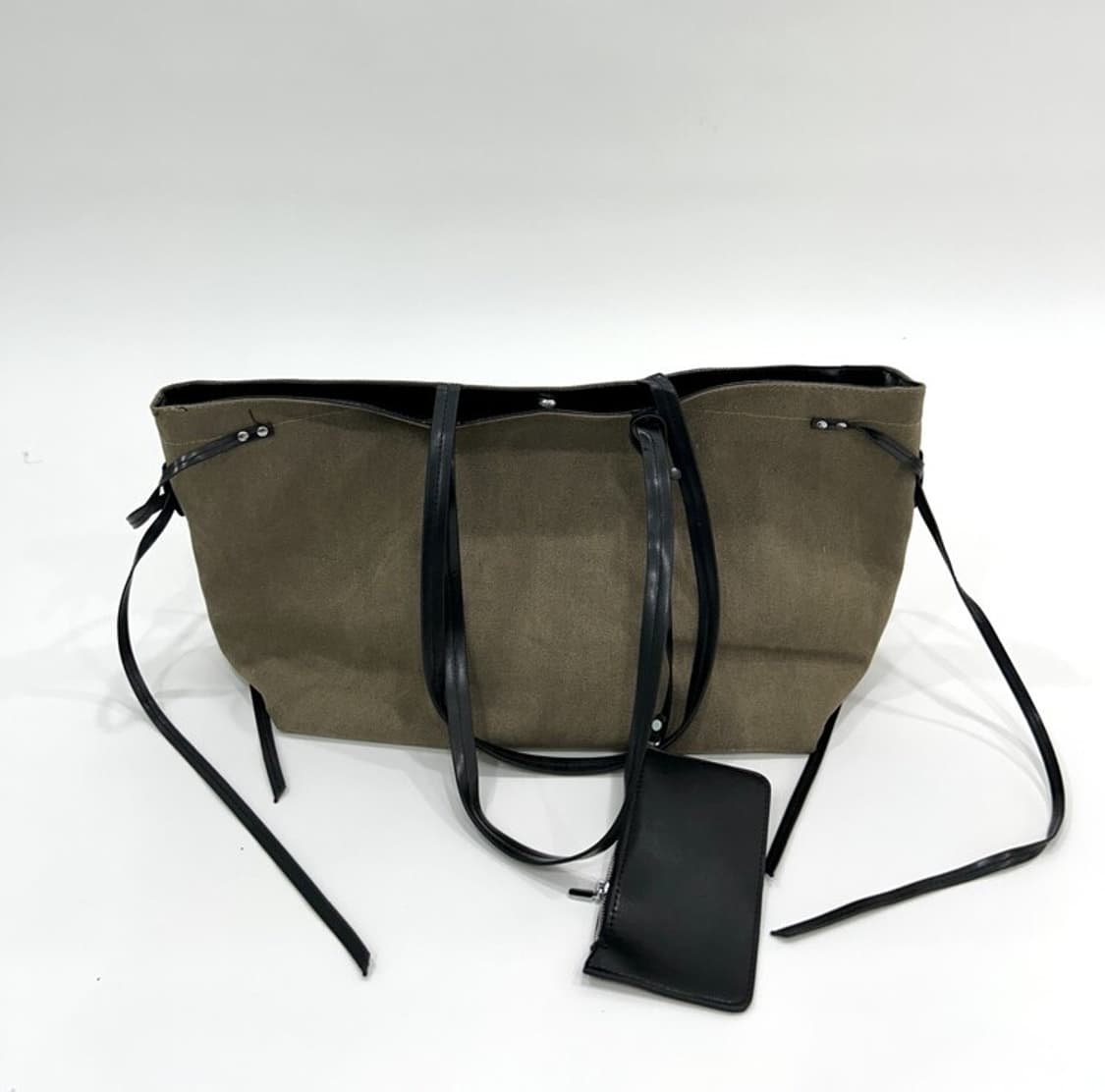 비센사이 비삼샵 레더 스트랩 백 카키 be sensai b3shop 상품이미지3