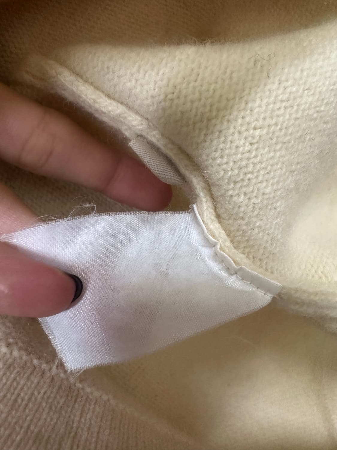 빈폴 크림 니트 상품이미지3