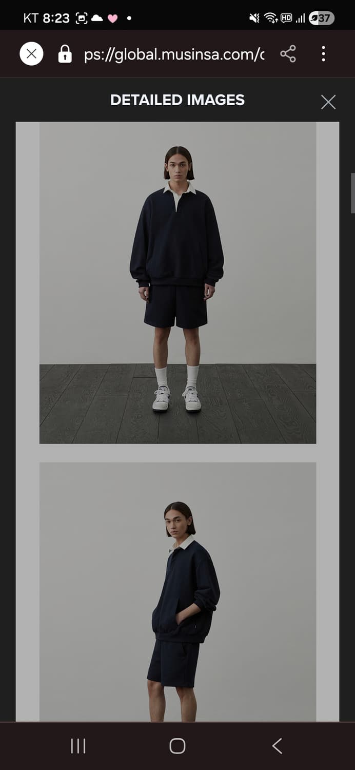 LAFUDGE STORE 럭비 맨투맨 상품이미지3