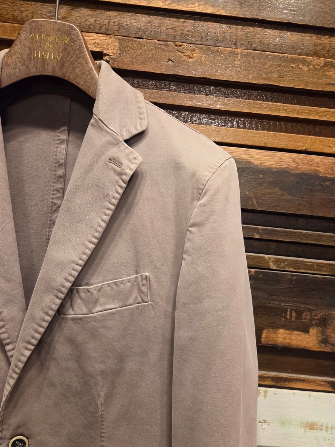 베나코 앤 폰타나 가먼트워싱 자켓 상품이미지6