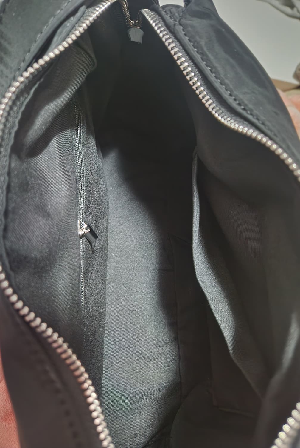 새상품:)나일론 블랙 토트 숄더백 상품이미지2