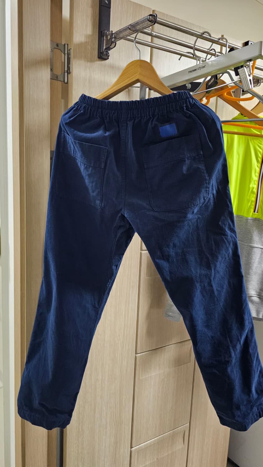 도큐먼트 라이트 코튼 파자마 팬츠 S(30) 인디고 블루 상품이미지4