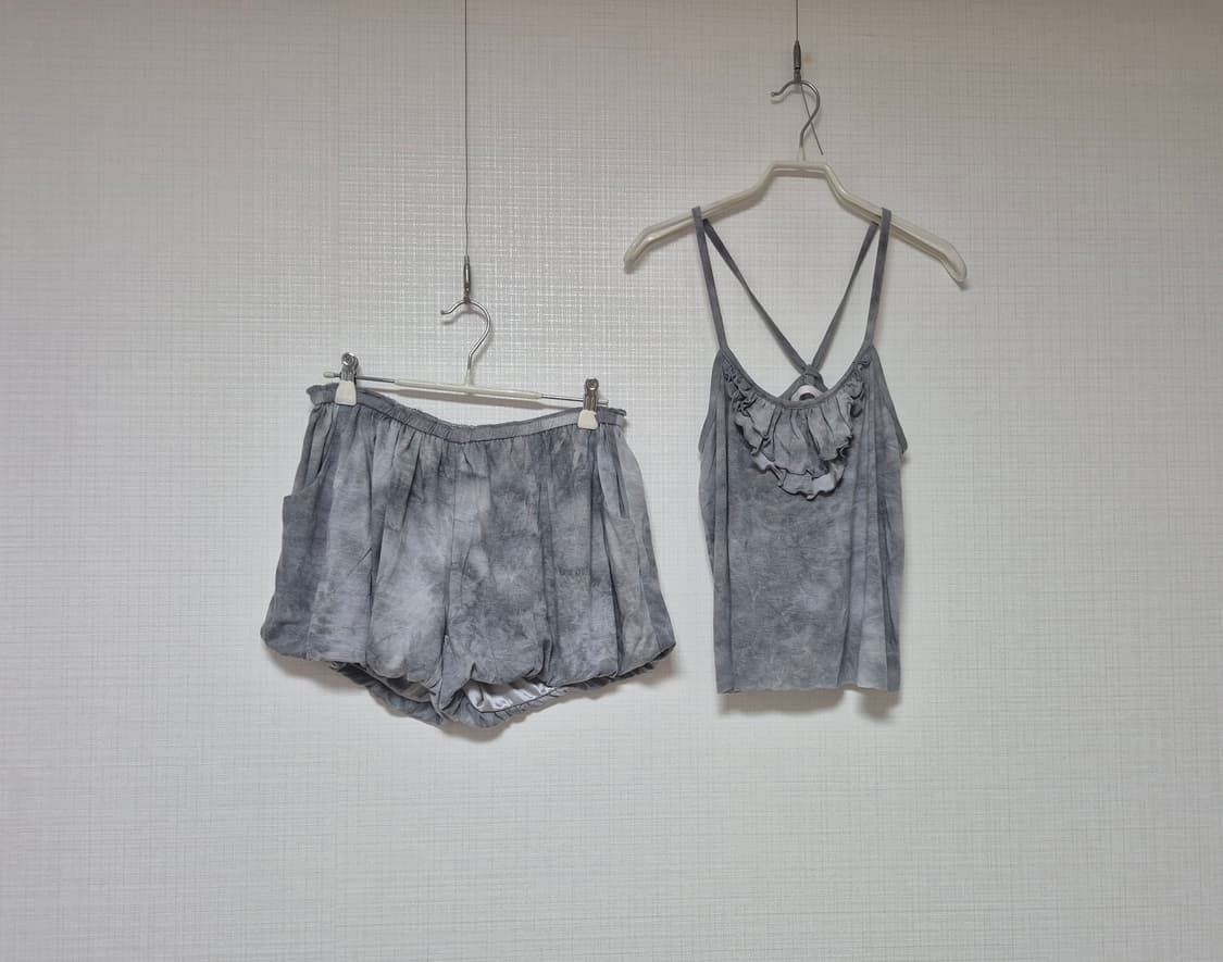 fita fita 수선템 그레이 타이다이 셋업 상품이미지1