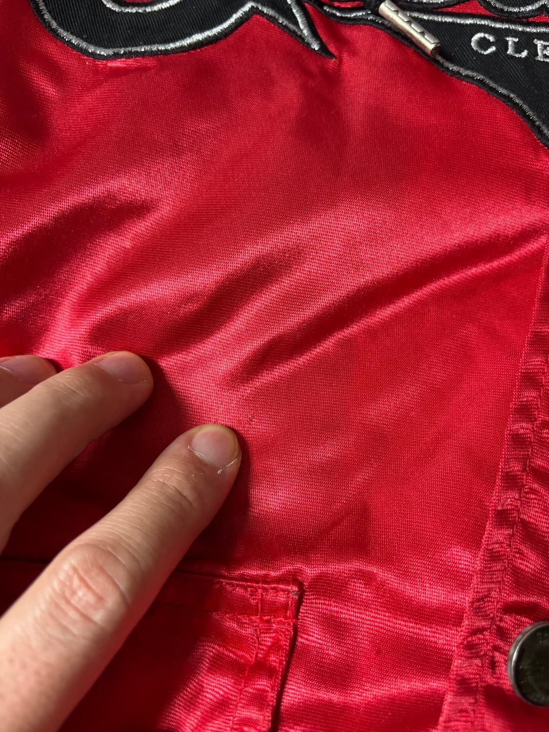 MLB 클리블랜드 인디언스 바시티자켓 상품이미지6