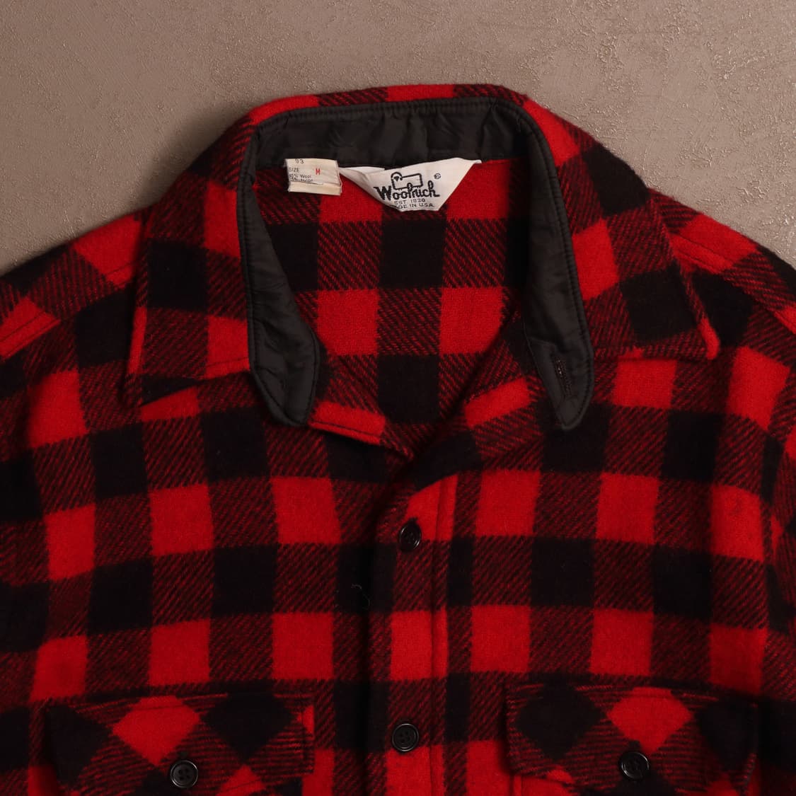 90's 울리치 USA 울 타탄체크 셔츠 A1387 상품이미지2
