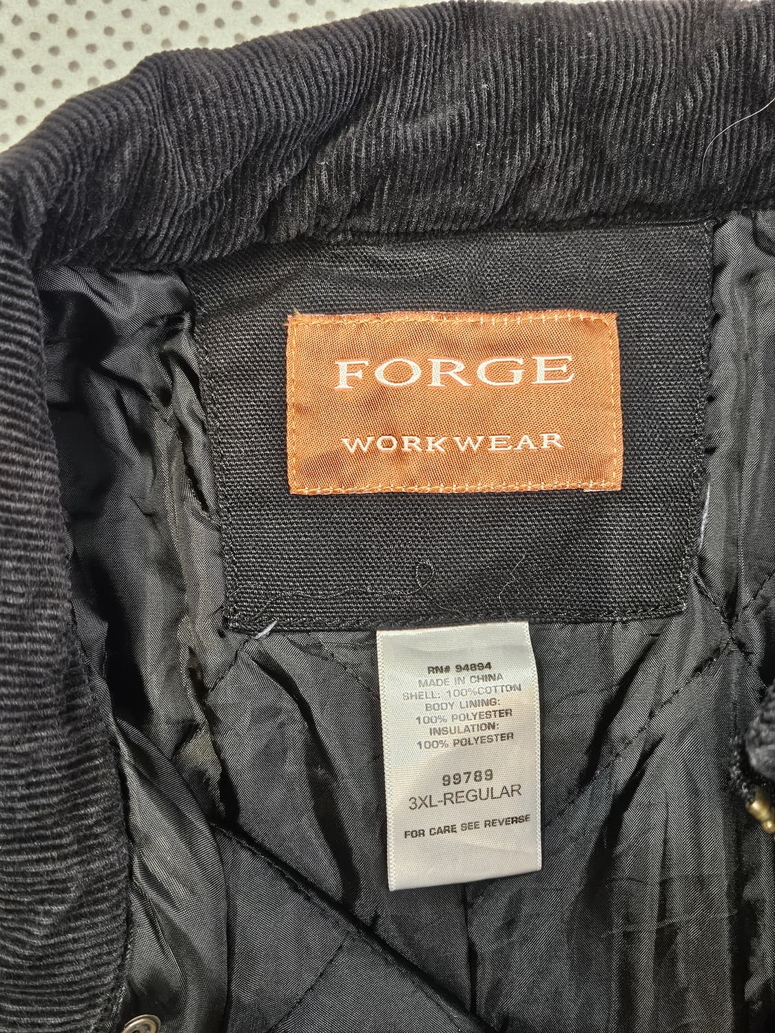 포지 워크웨어 워크자켓 빅사이즈 상품이미지4