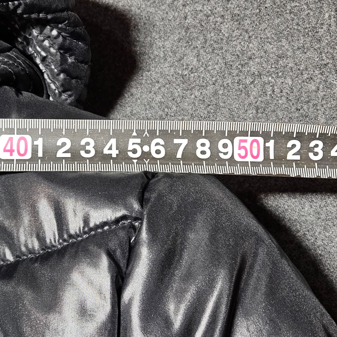 codes combine 남성 유광 패딩 105 실측 100 상품이미지7