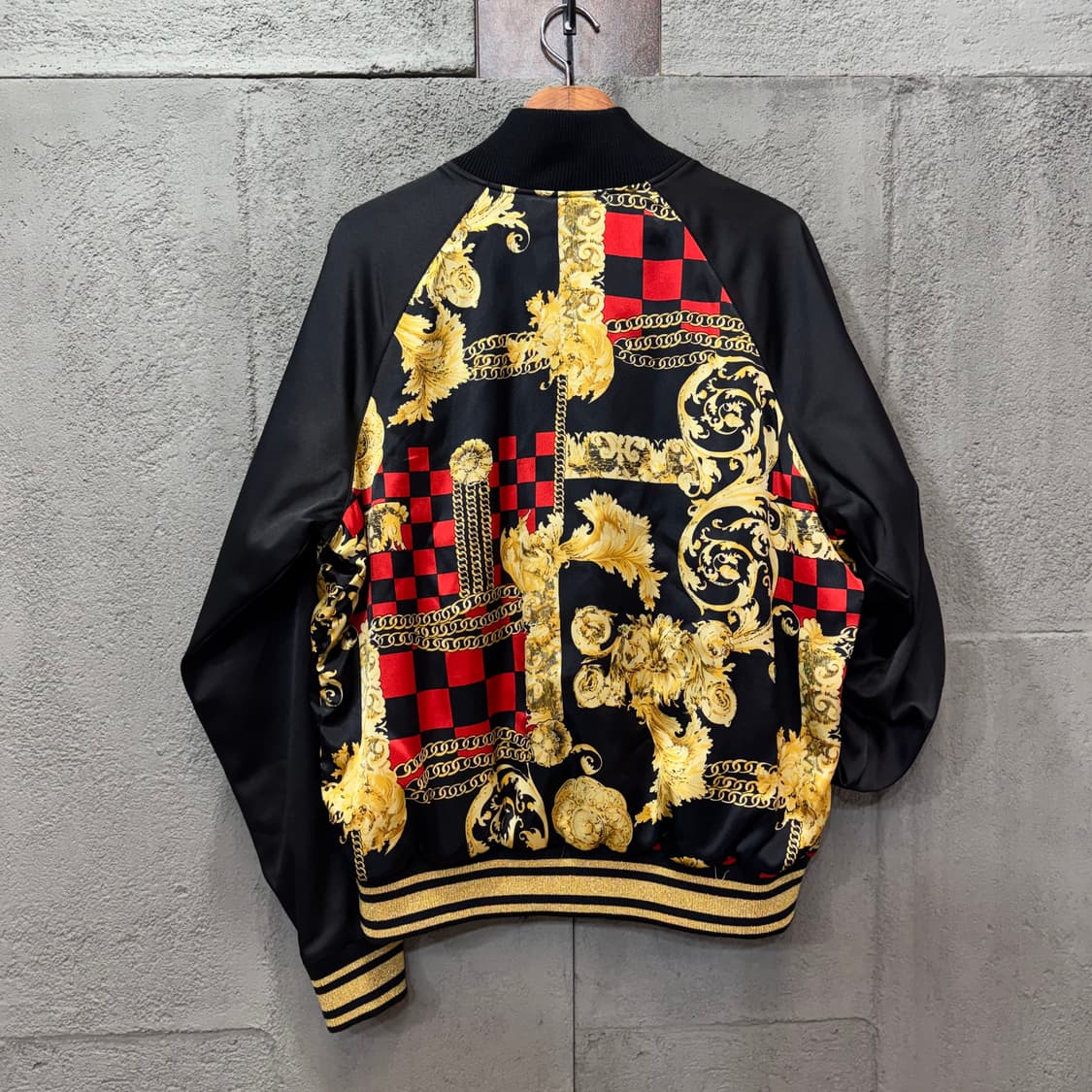 바로크 패턴 블루종 자켓 (XL)  상품이미지4