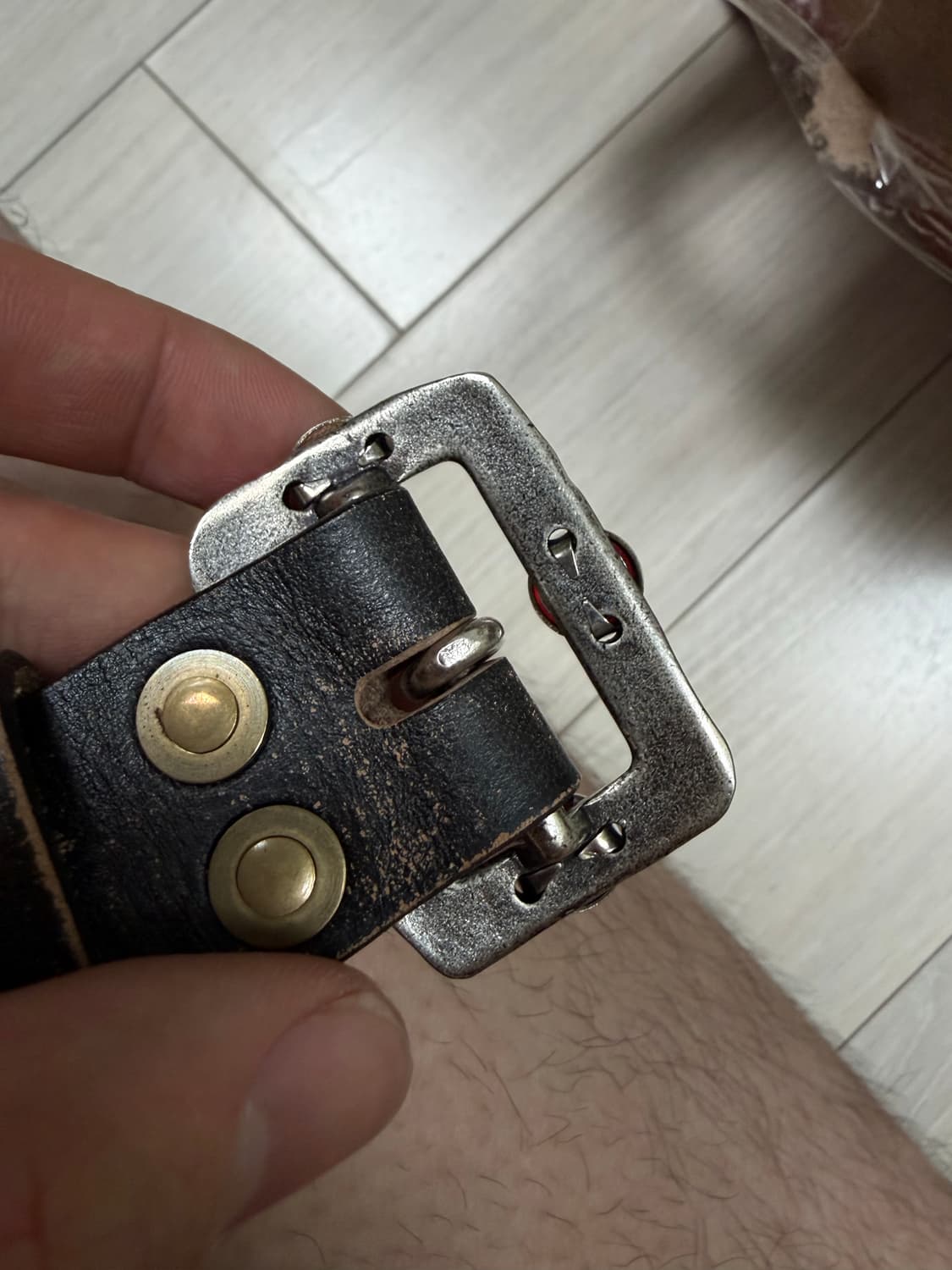 캐피탈 오일드 레더 벨트 상품이미지2