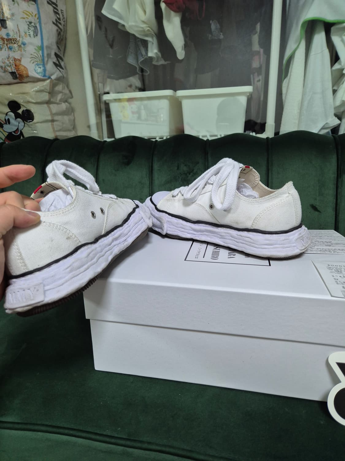 [43] 메종 미하라 야스히로 피터슨 화이트 상품이미지5