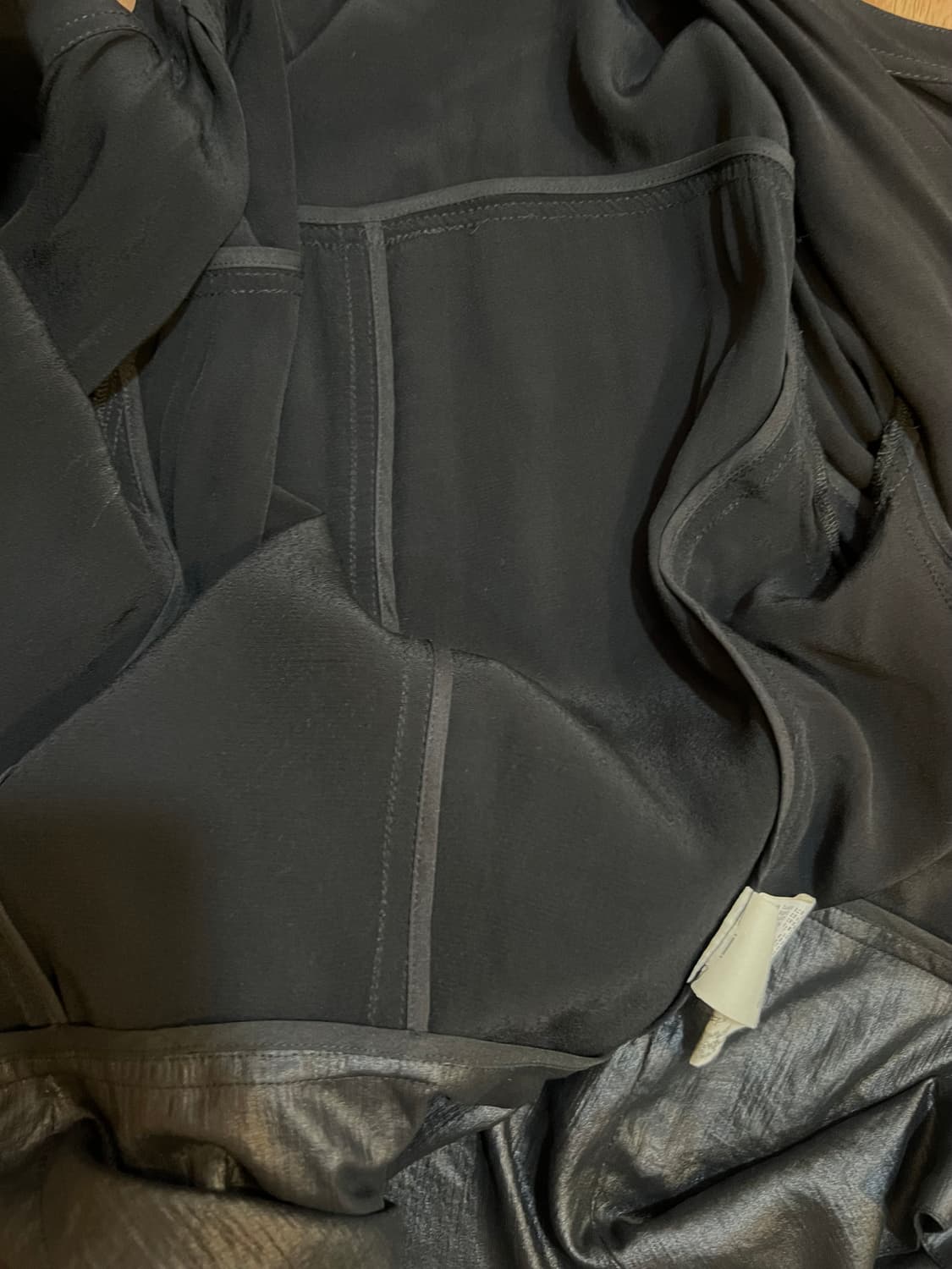 퓨어DKNY 퓨어디케이앤와이 여성 블랙 오픈가디건 가디건자켓 상품이미지6