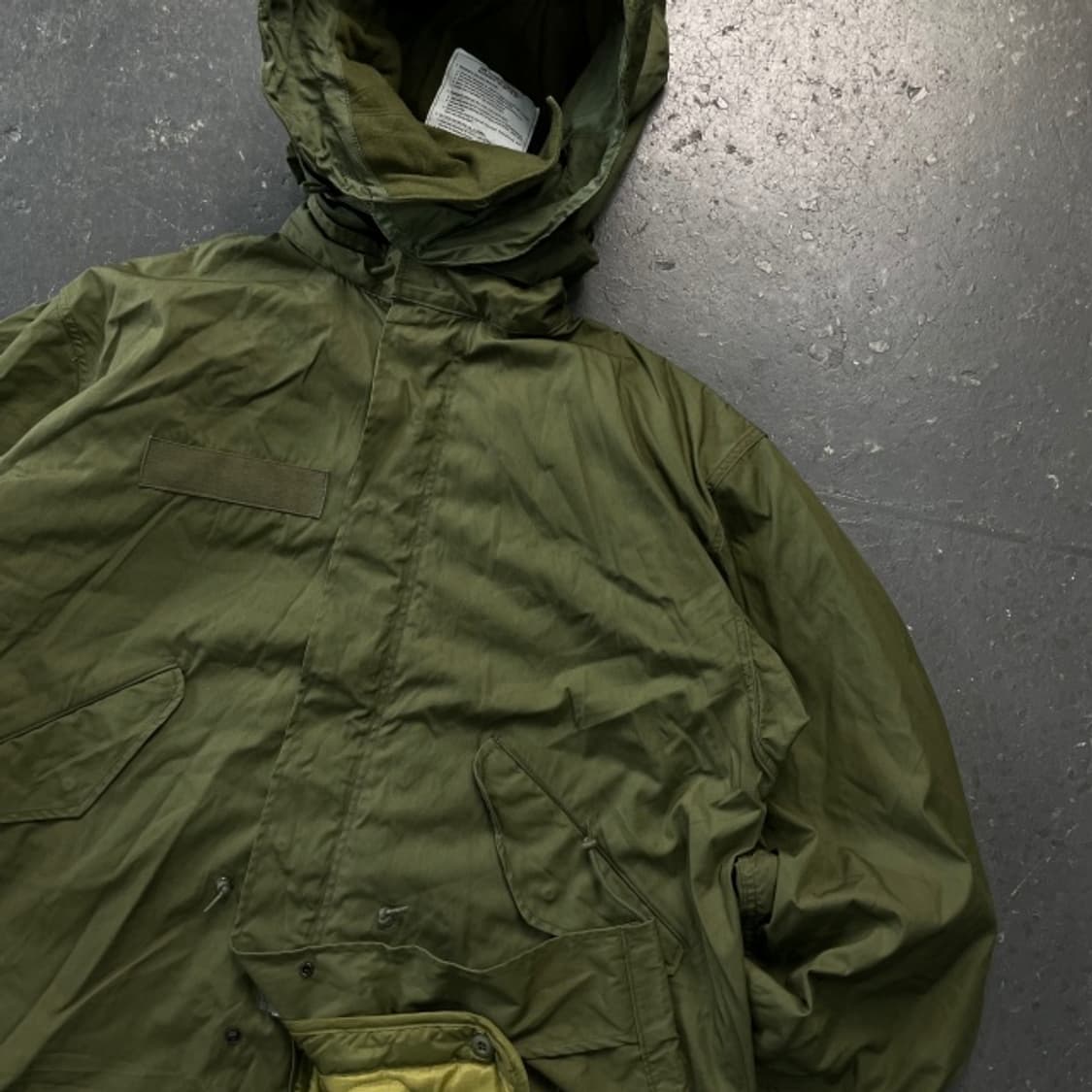 100 80s 미군 오리지날 지브롤터사 M65 개파카 상품이미지2