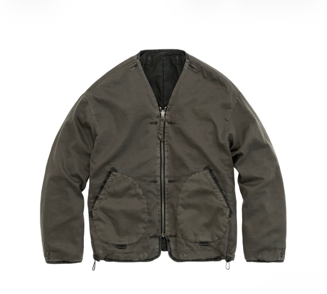 [4] 폴리테루 1011 카모 라이너 자켓 유즈드 올리브 상품이미지1