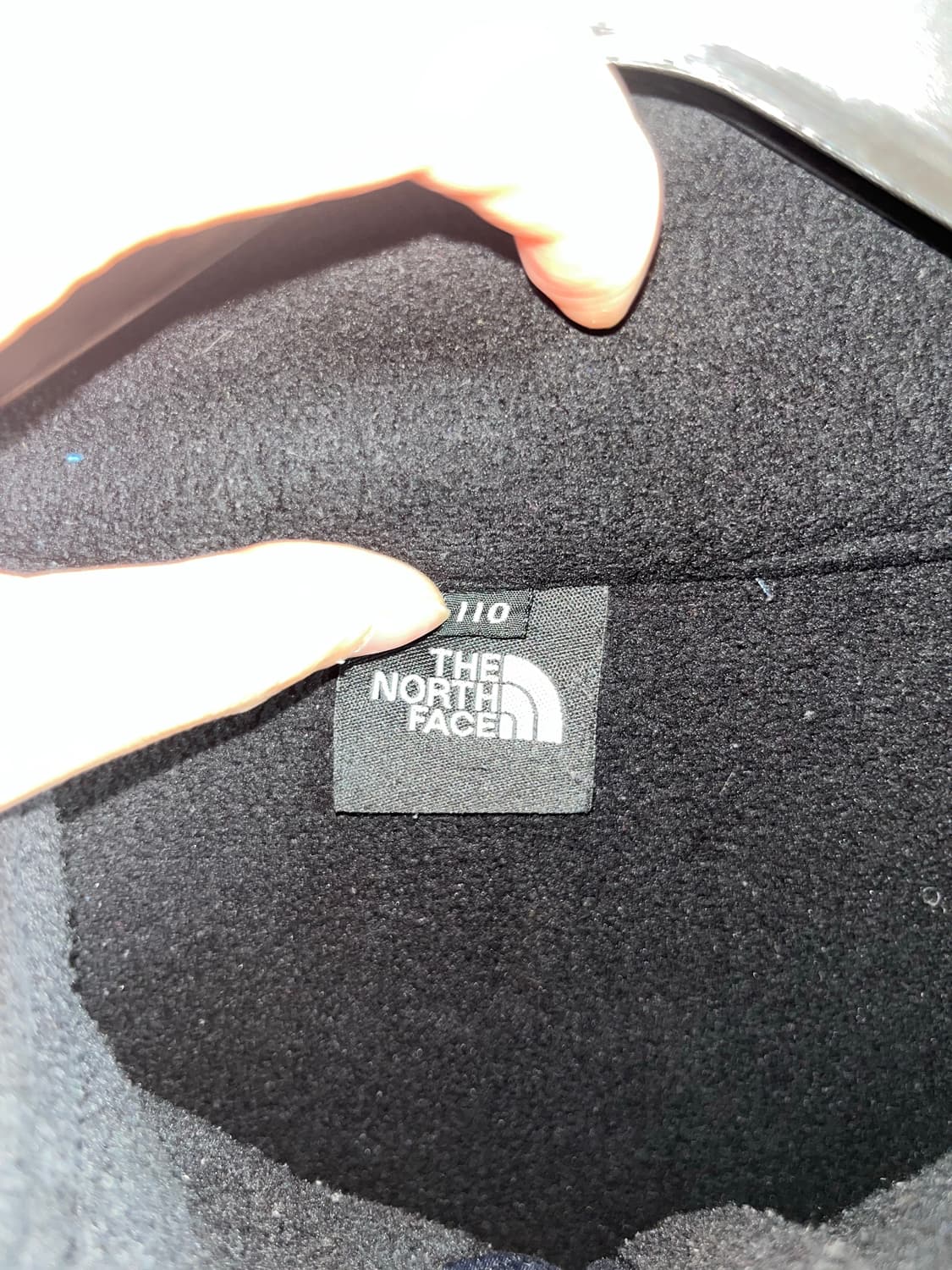 노스페이스 검정 플리스 XXL 110 상품이미지5