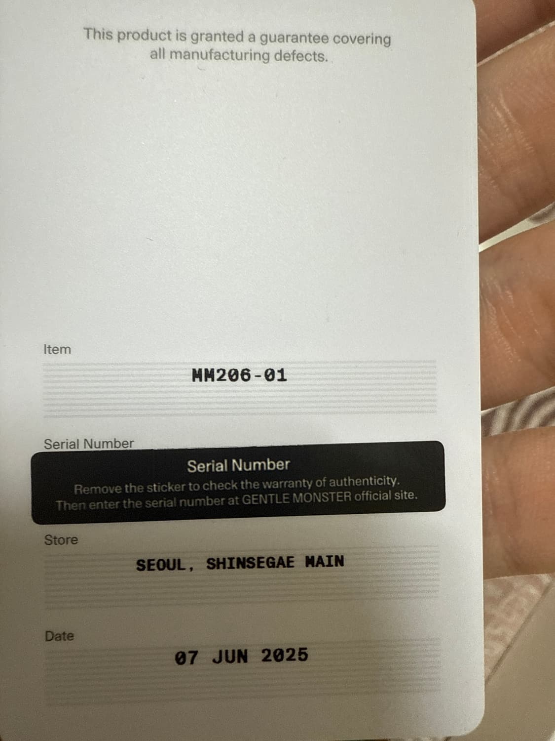 젠틀몬스터 x 메종 마르지엘라 mm206 상품이미지9