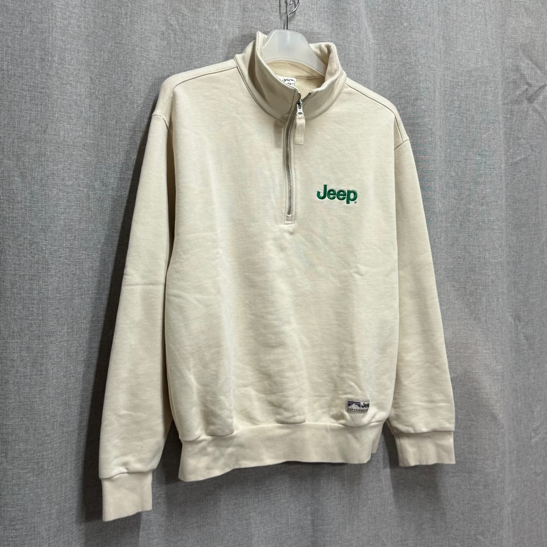 [M/루즈핏] Jeep 지프 하프집업 반집업 긴팔 맨투맨 상품이미지2