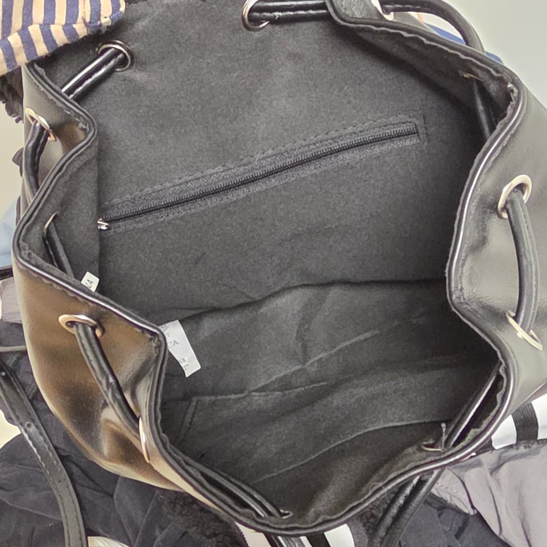 베이비베어 빈티지 아디다스커스텀  뽀글이 보부상백 블랙 유로파 상품이미지4