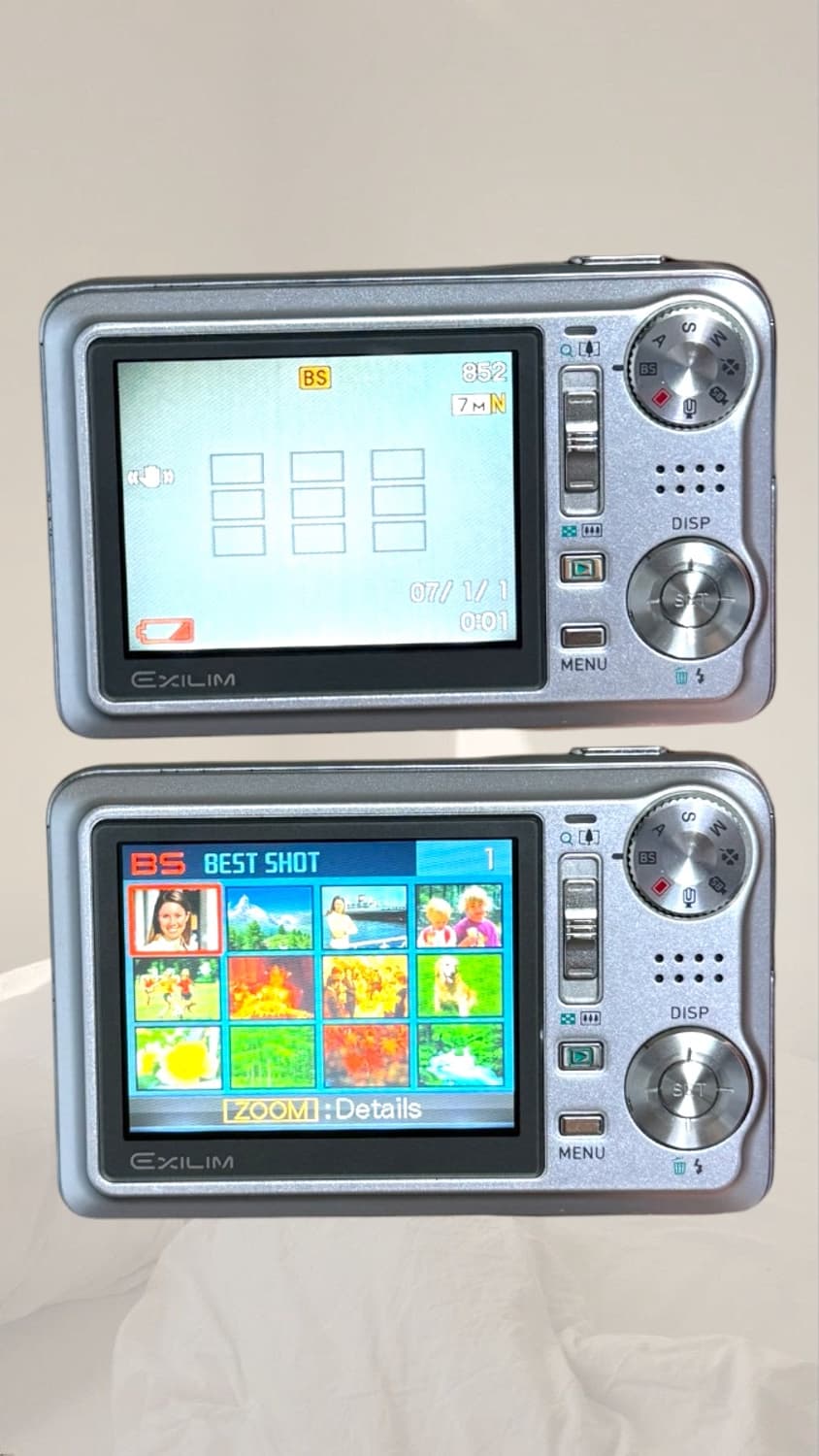 강추)카시오 엑슬림 EX-V7 디카 빈티지 캠코더 /캐논 니콘 상품이미지3