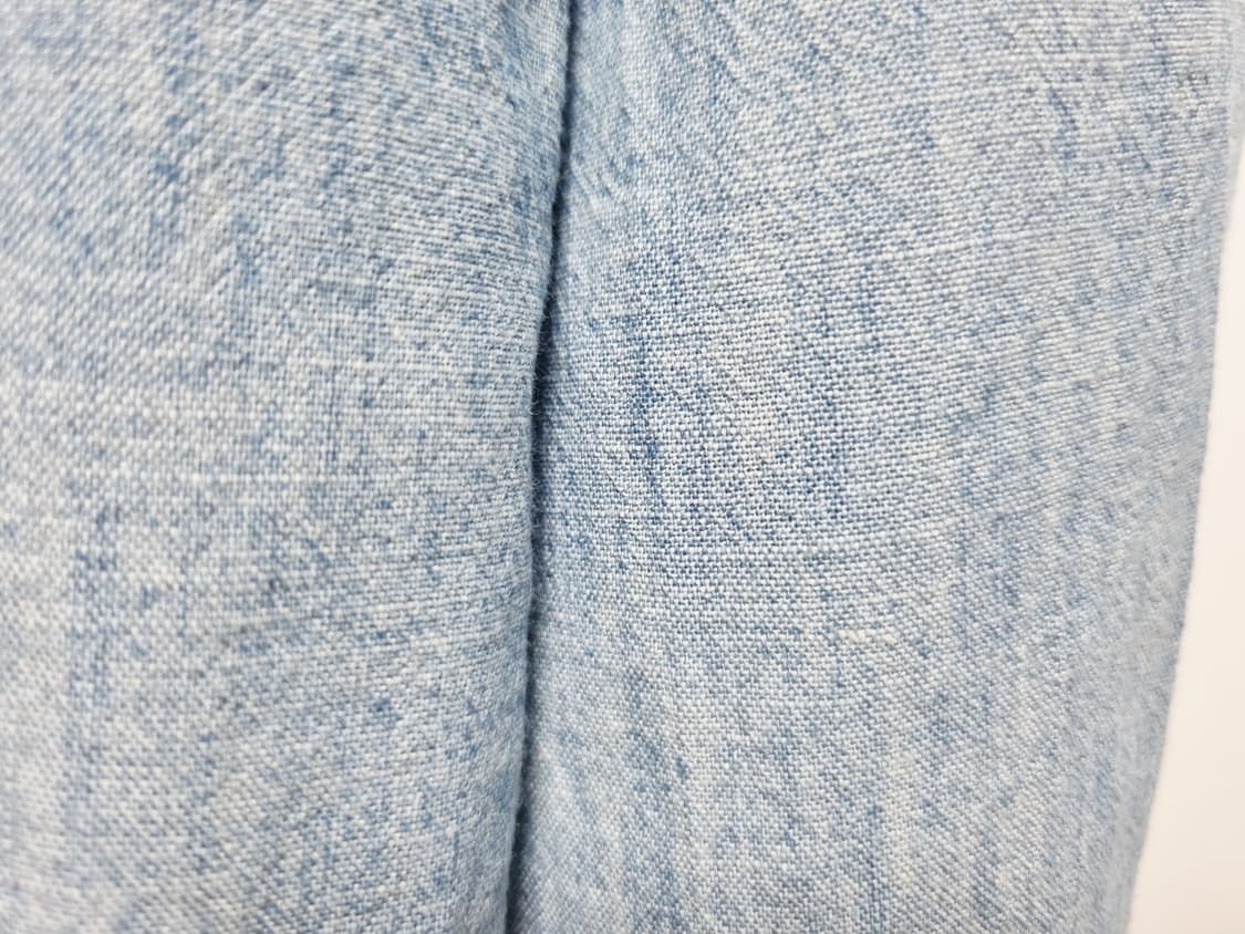 남성 여성 공용 2024 폴로 큐알 데님 청 긴팔 남방 셔츠 상품이미지5