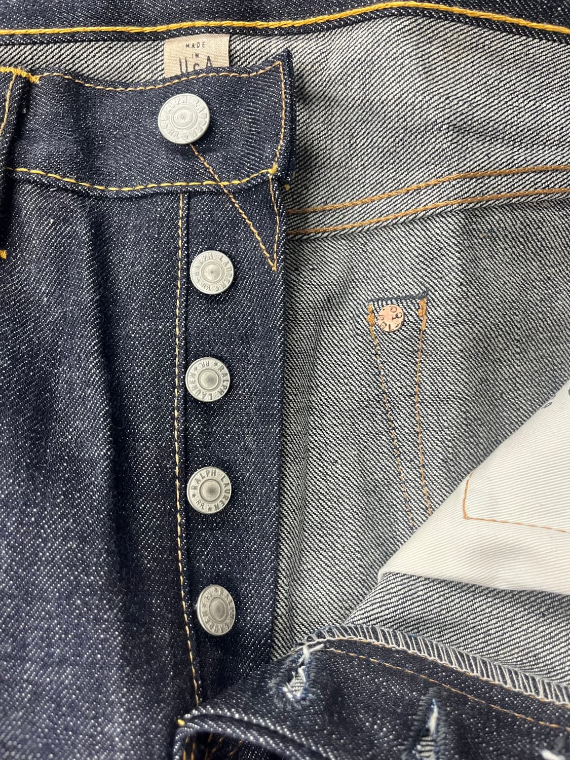 RRL 더블알엘 셀비지데님 33x32 상품이미지6