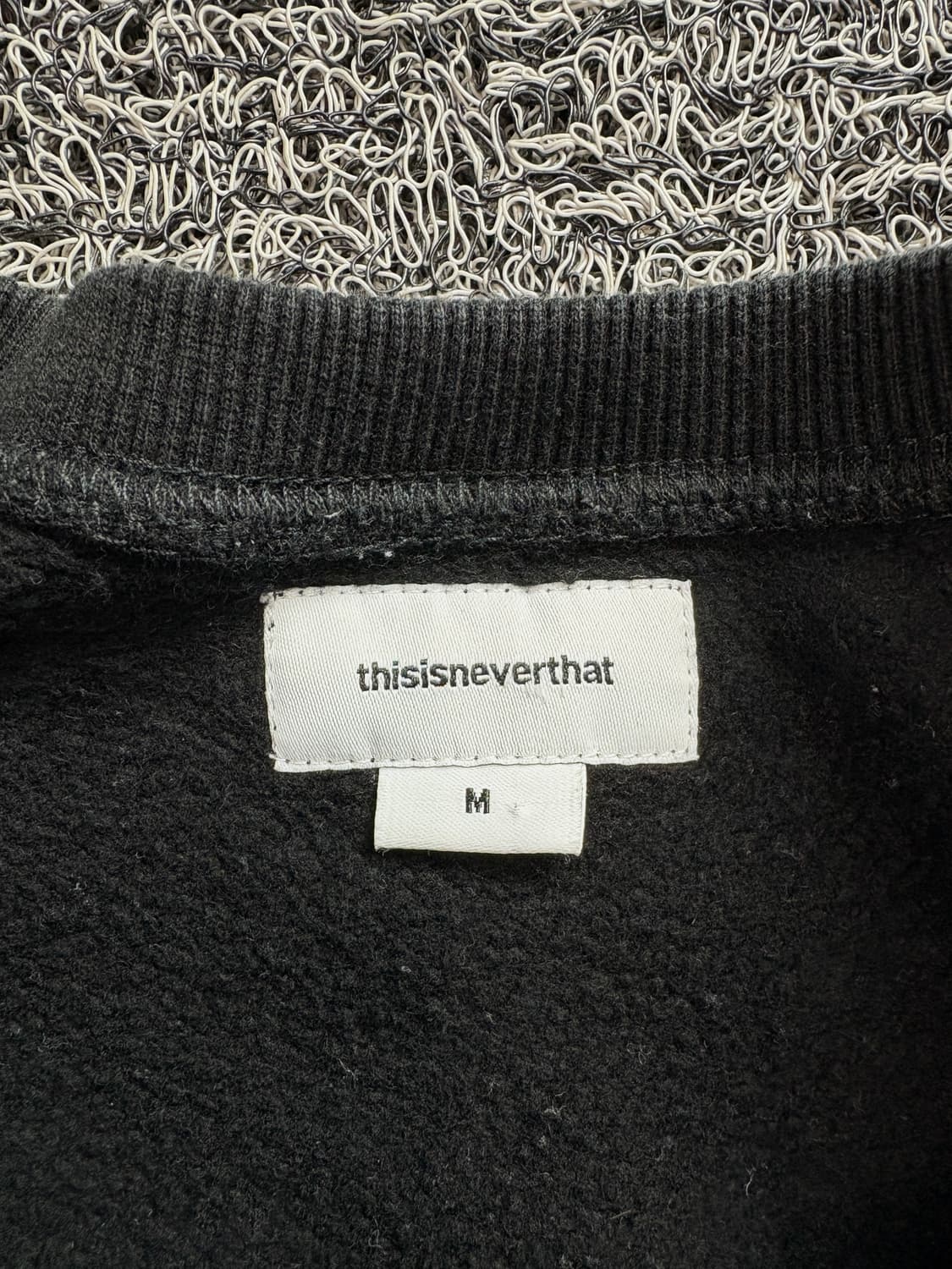 디스이즈네버댓 아치빅로고 해비코튼 맨투맨 2498 상품이미지3