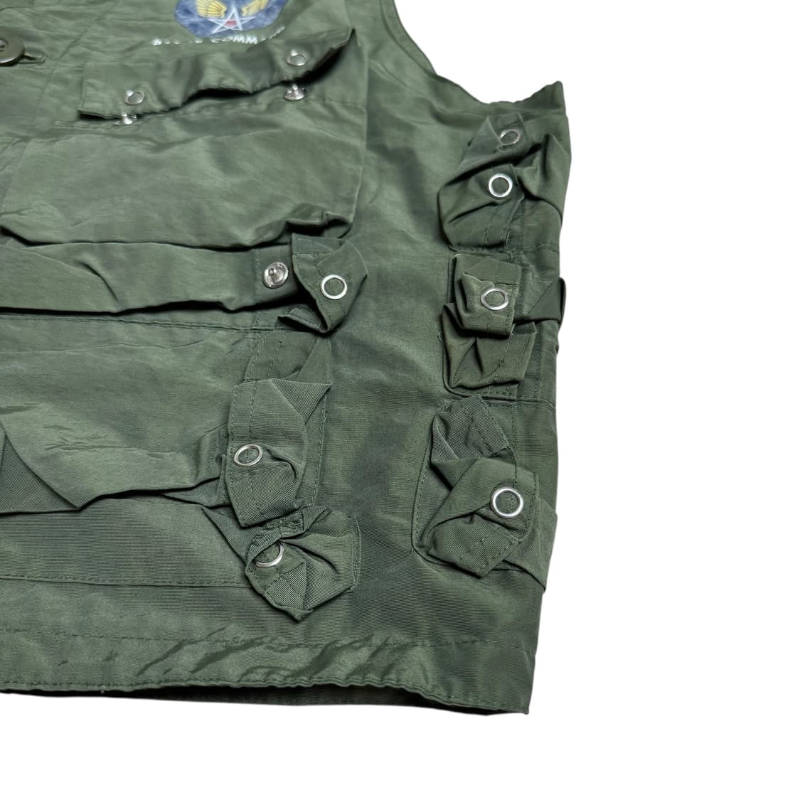 밀리터리 조끼 카키색 L 상품이미지6