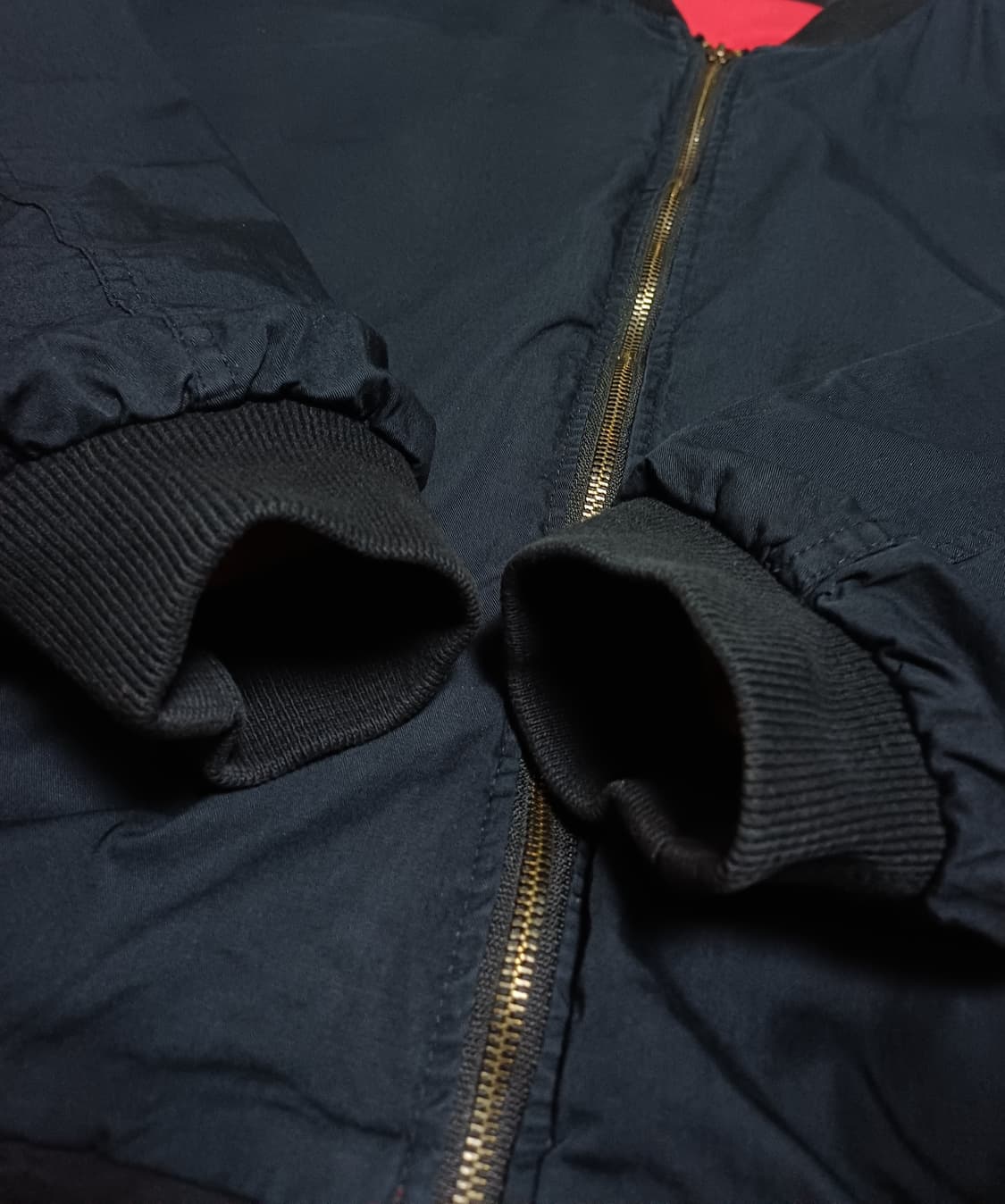 👀 90s 말보로 리버시블 봄버 자켓 - 블랙 상품이미지7