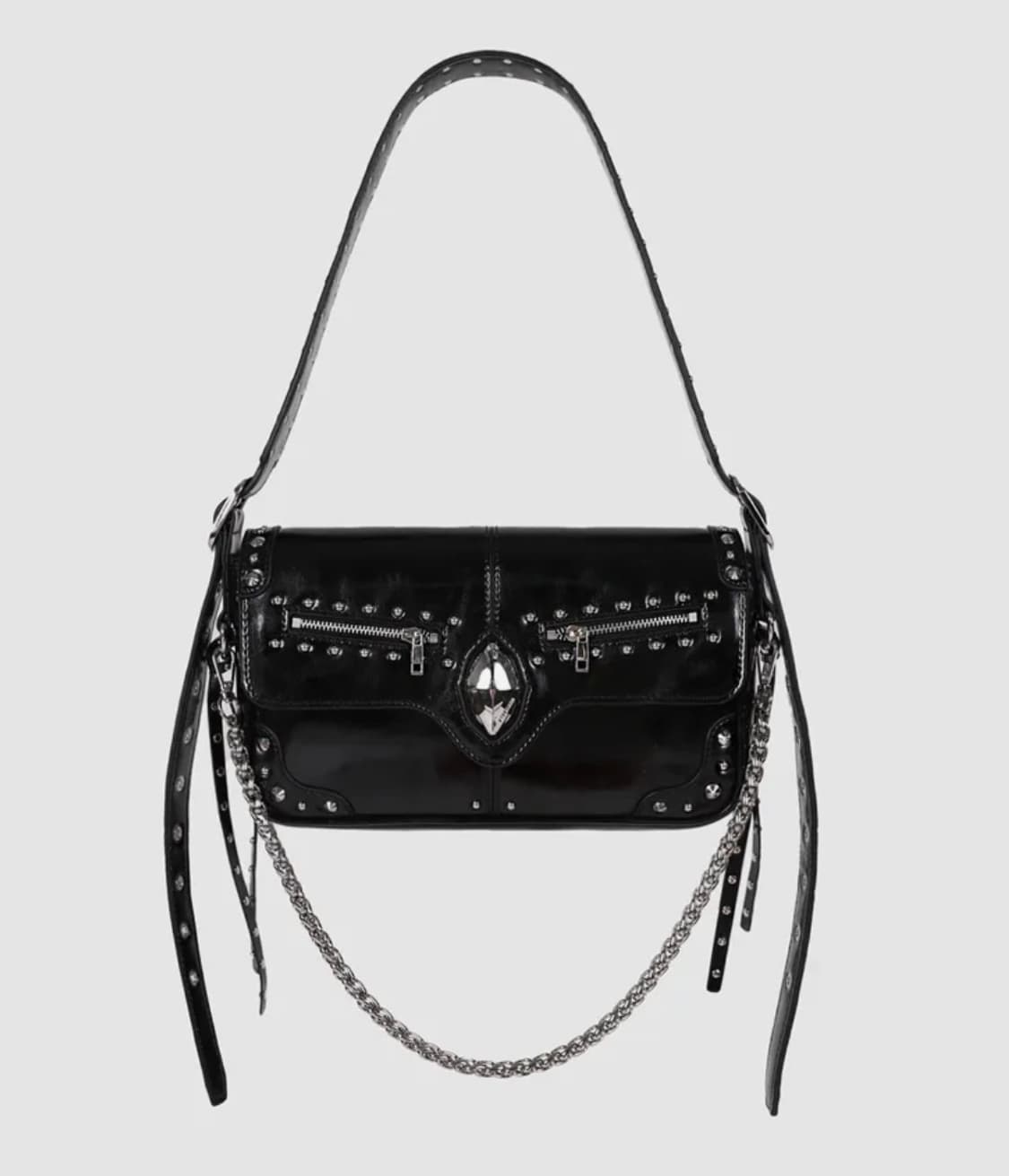 배드블러드 엘립스 심볼 크랭키 플랩 백 상품이미지1