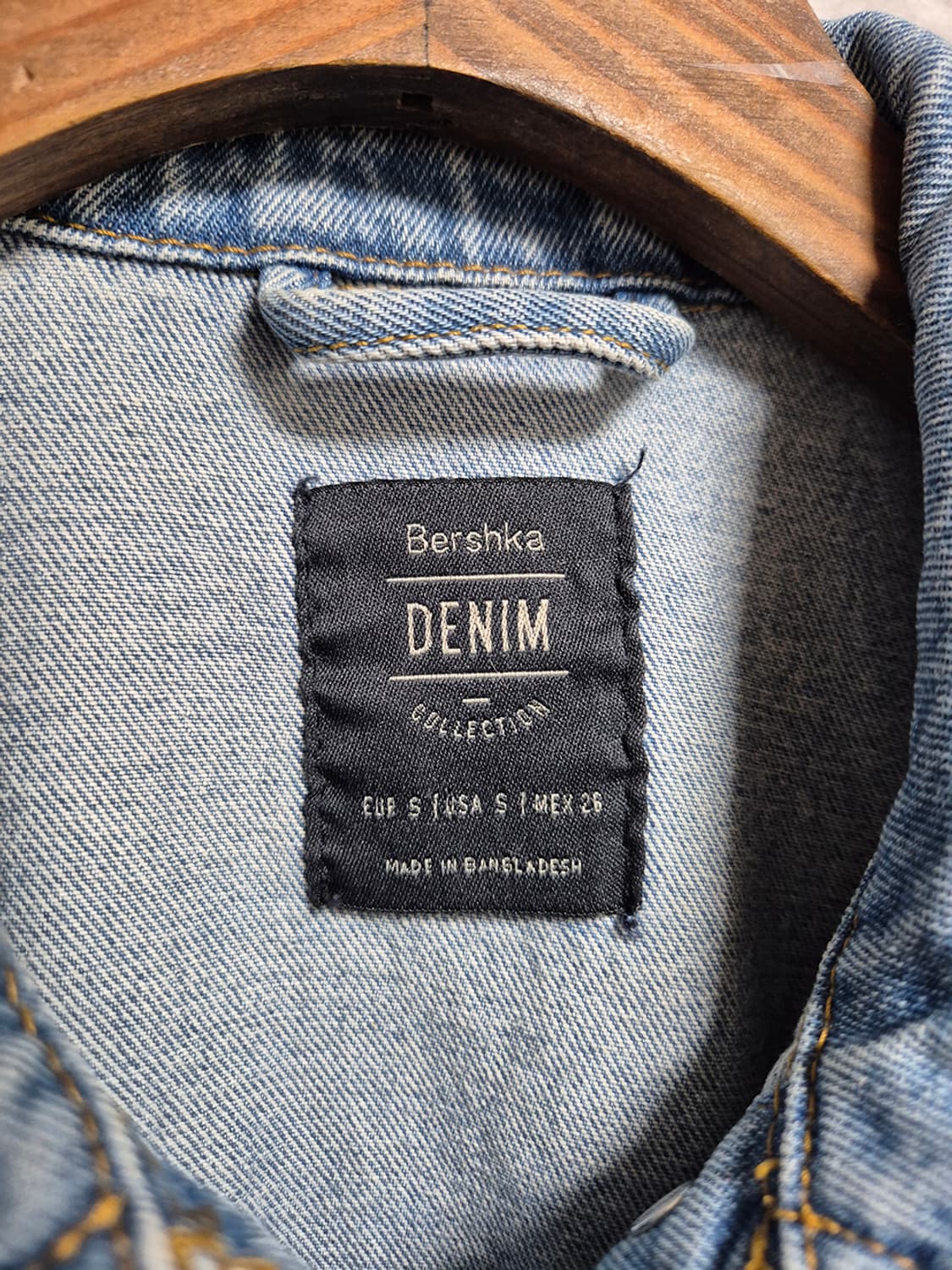 Bershka 버쉬카 데님 자켓 상품이미지5