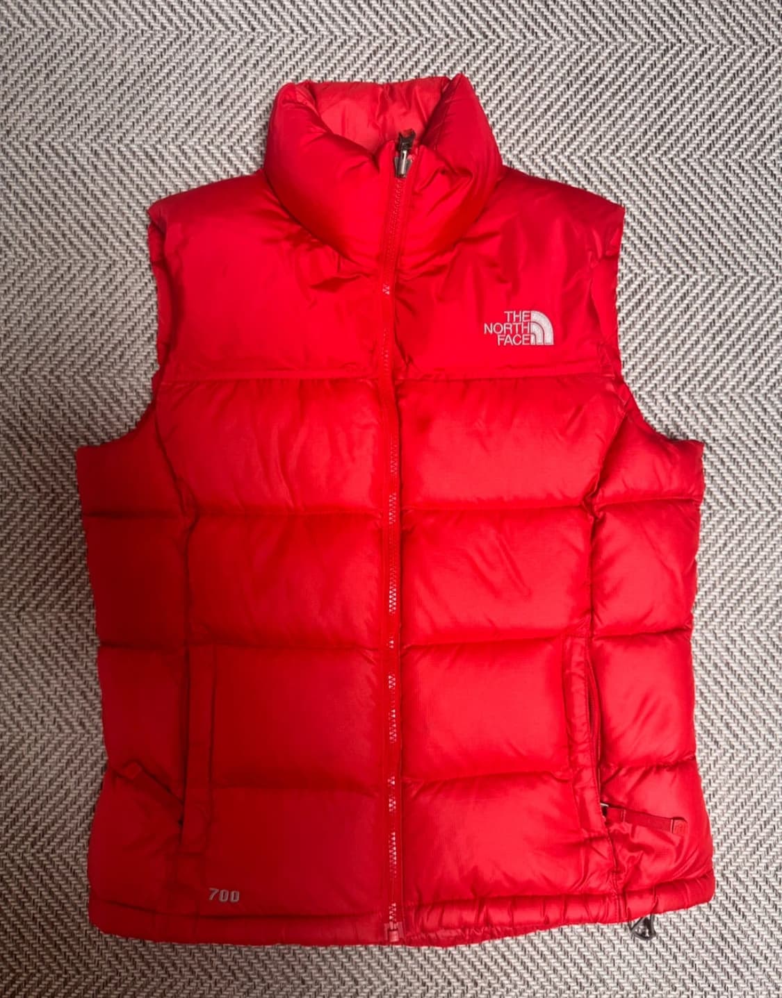 노스페이스 구스다운 패딩조끼 85 상태 좋음 상품이미지1