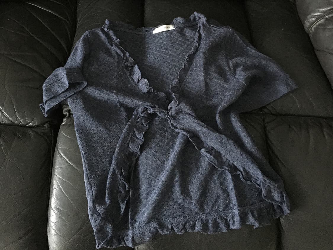 sheer lace bolero 상품이미지5