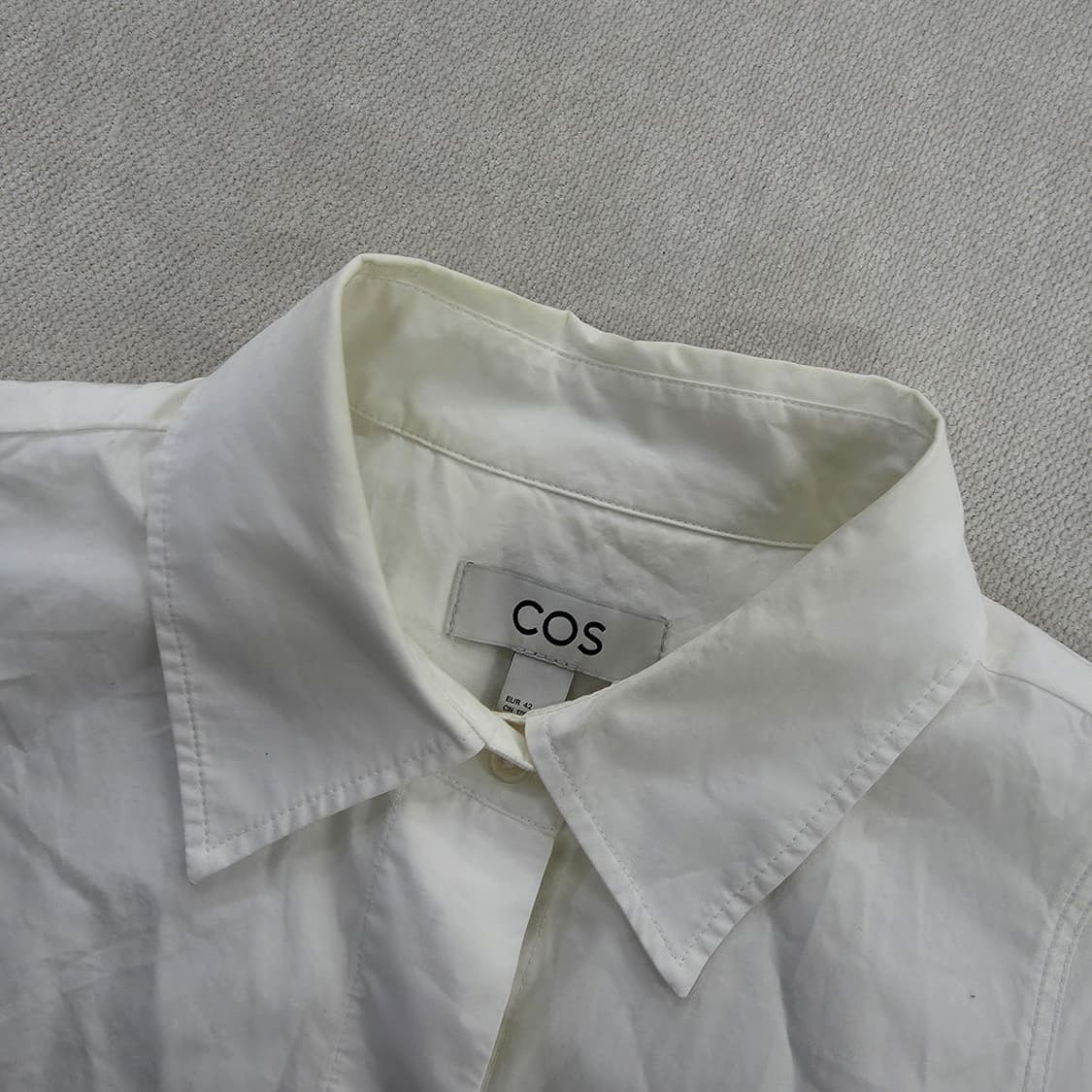 [42] 코스 여성 릴렉스드핏 테일러드 셔츠 1230J 상품이미지5