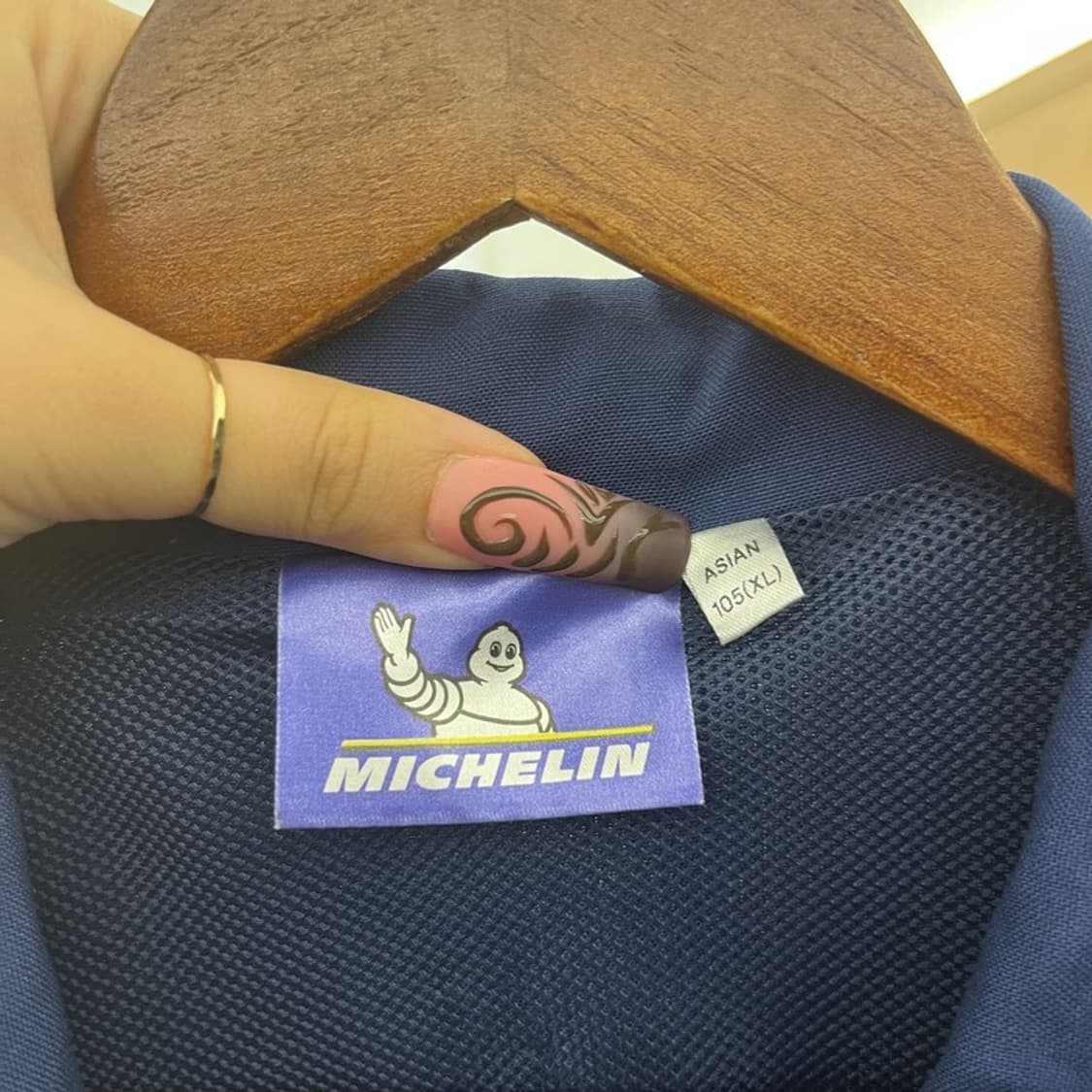 미쉐린 올드스쿨 레트로 빈티지 바람막이 워크 자켓 XL C11584 상품이미지5