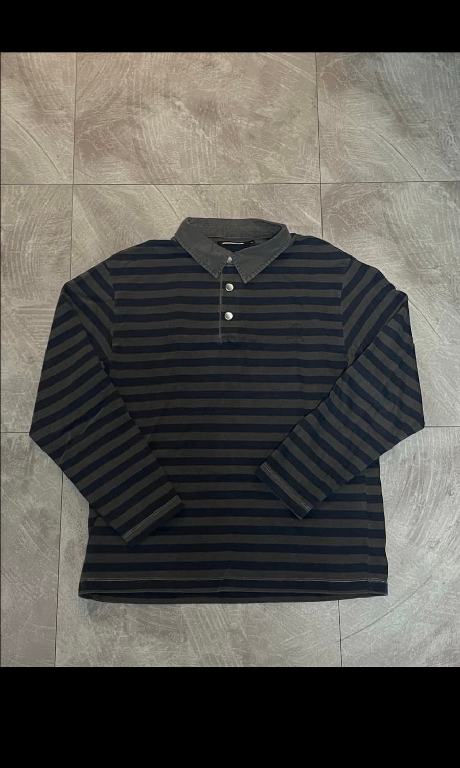 해칭룸 스트라이프 폴로티 2사 상품이미지2