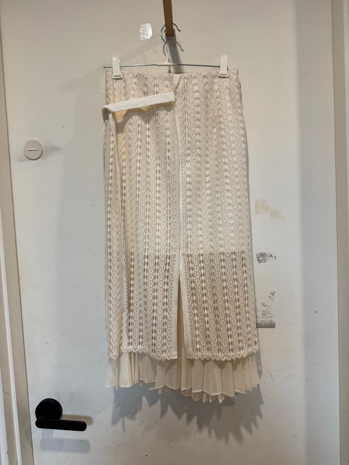 MINE 마인 플리츠 레이스 스커트 상품이미지7