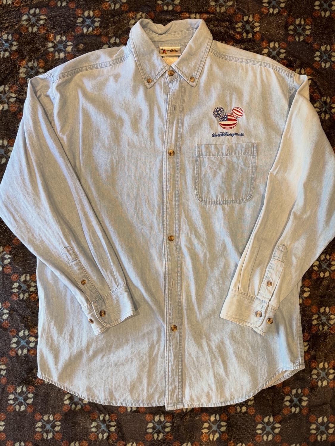 미키성조기 자수 셔츠 상품이미지1