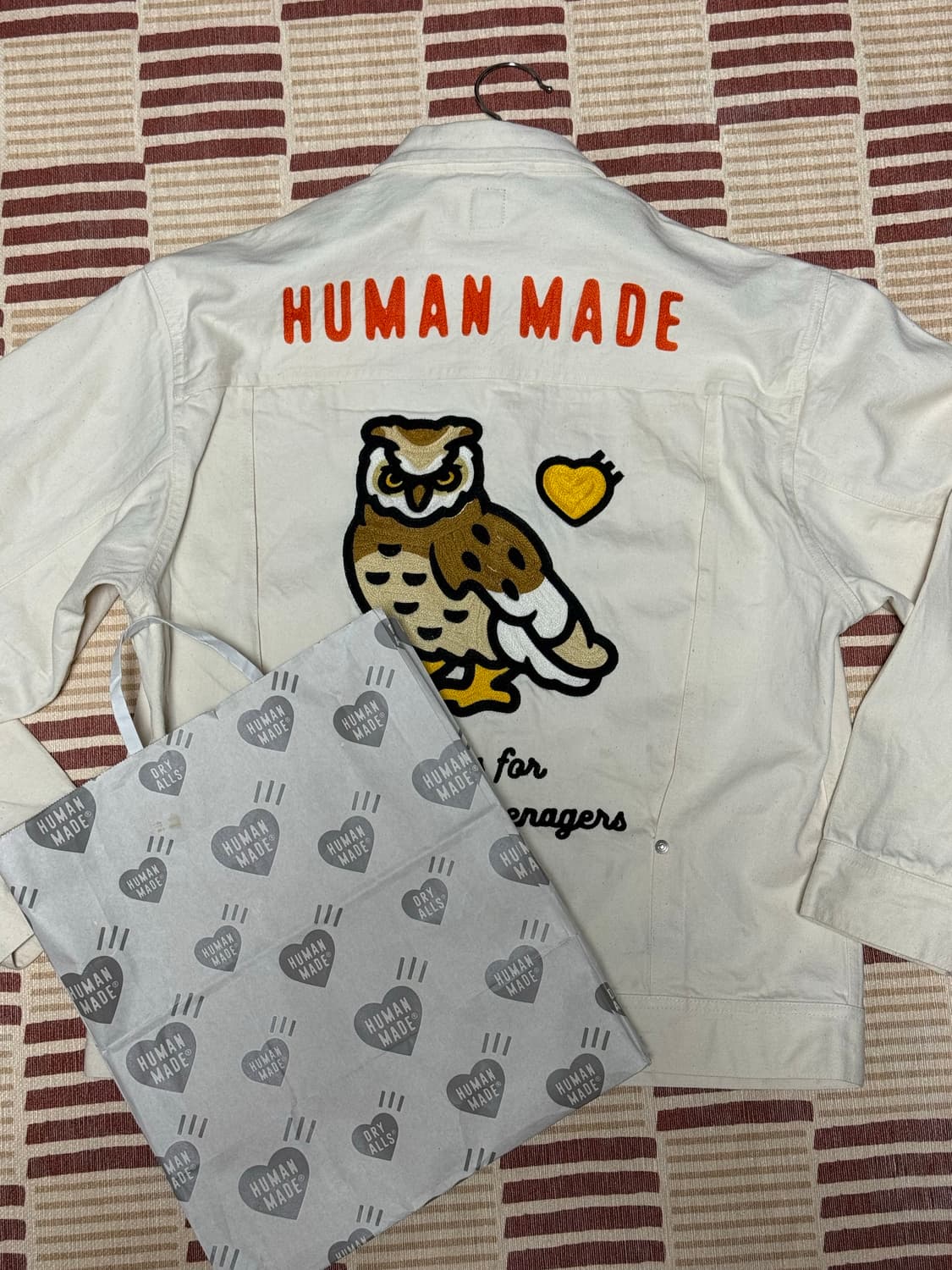 휴먼메이드 데님 워크 트러크 자켓 (L) 상품이미지3